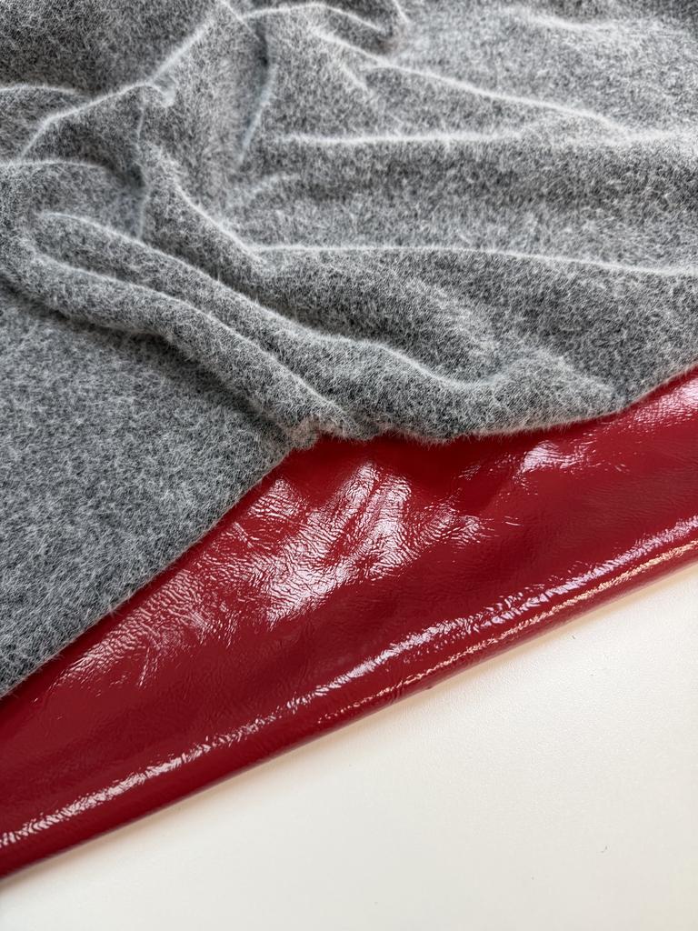 Пушистый с хлопком трикотаж "Булыжник"