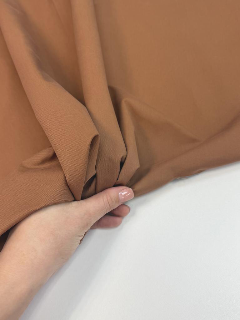 Плащевый хлопок "Бронза"