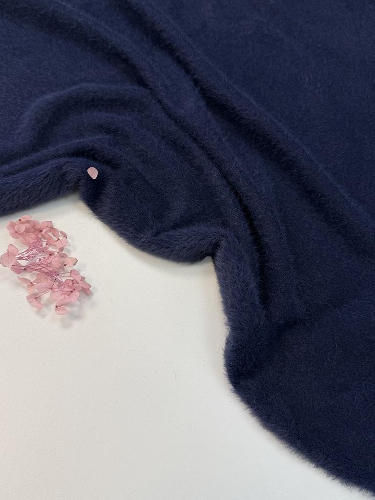 Пушистый с хлопком трикотаж "Сапфир"