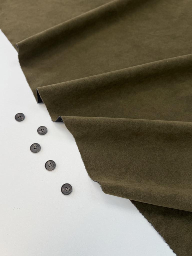 Эко Нубук c выраженной фактурой "Шрек"