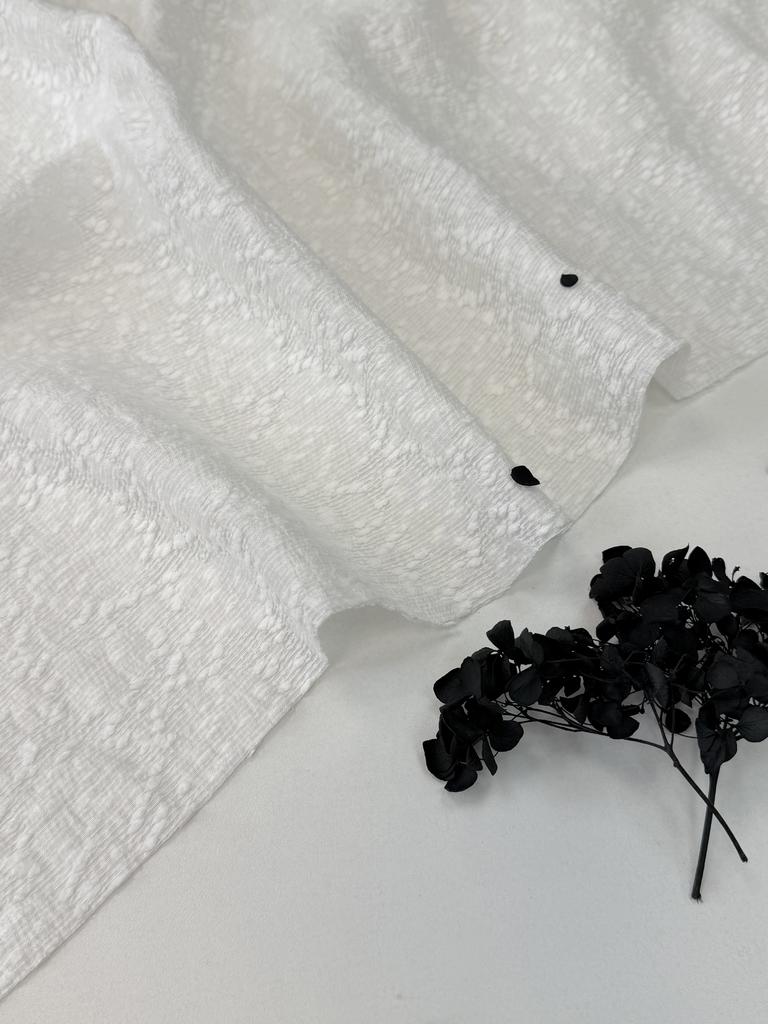 Фактурный плательный букле "Кристалл"