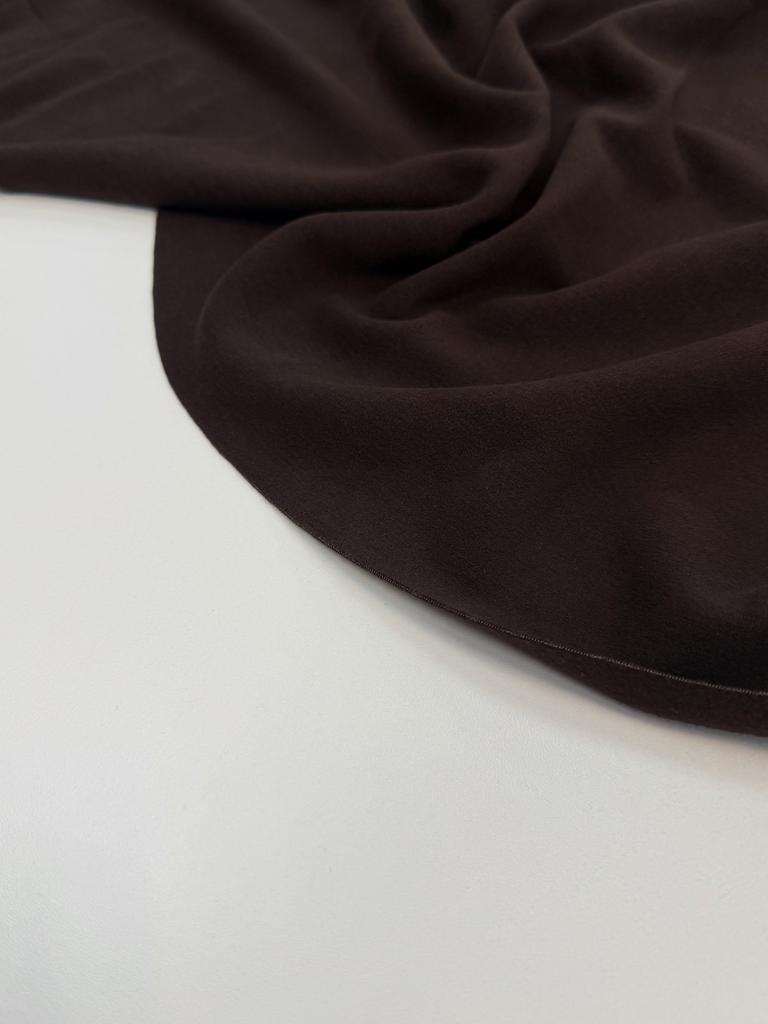 Двуслойный (double) велюровый трикотаж с шерстью «Дуб»