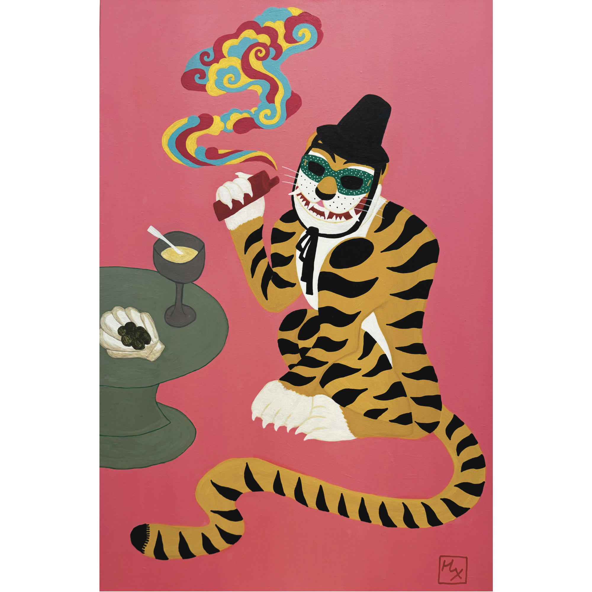 Давным-давно, когда тигры курили