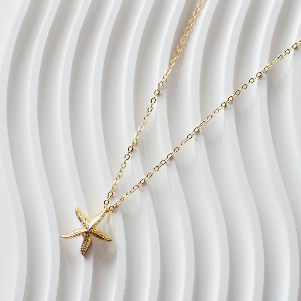 КУЛОН НА ЦЕПОЧКЕ МОРСКАЯ ЗВЕЗДА