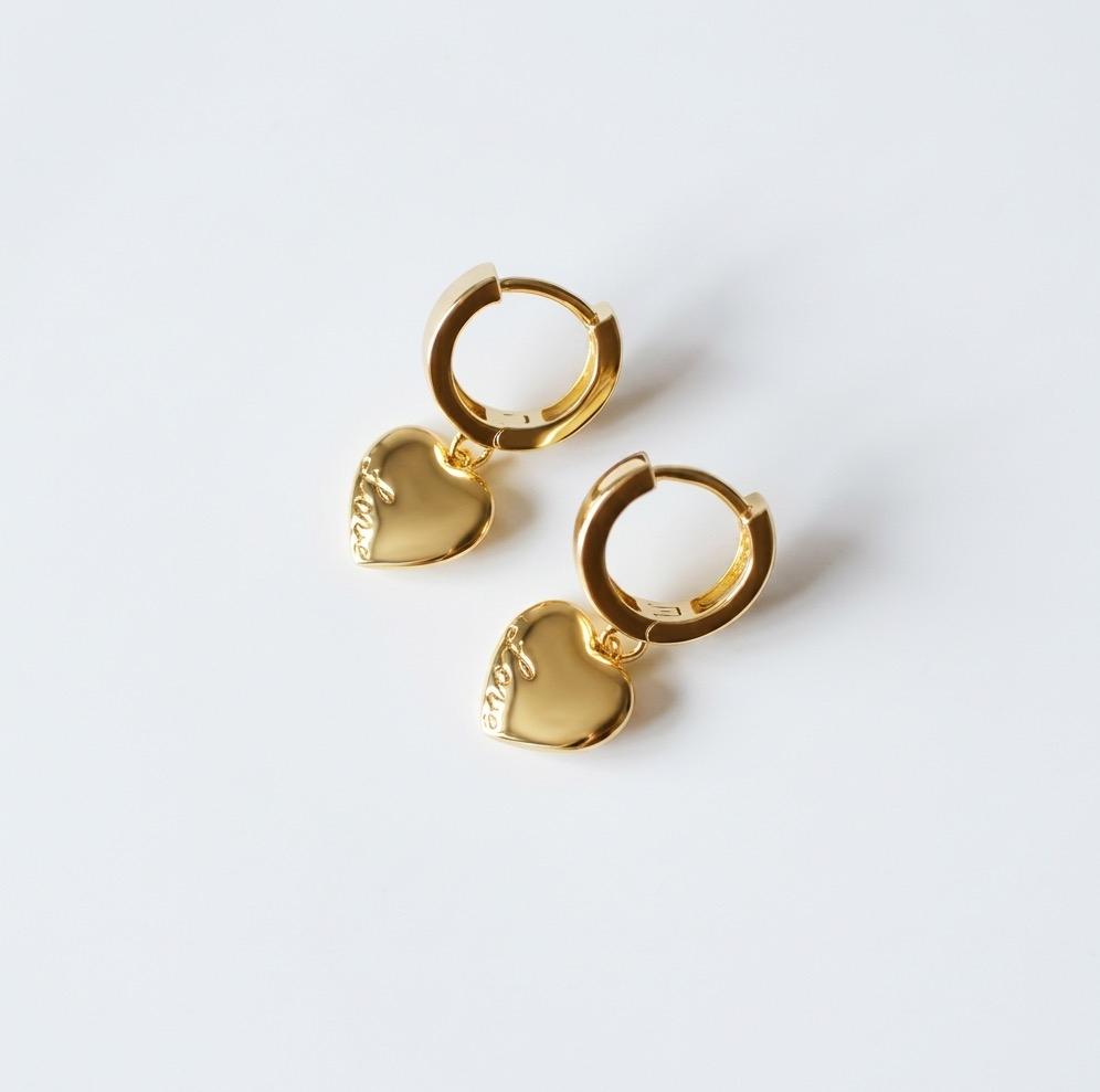 СЕРЬГИ КОЛЬЦА "ПРИЗНАНИЕ"