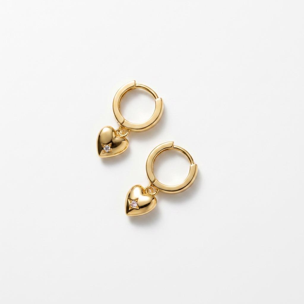 СЕРЬГИ КОЛЬЦА "БЛЕСК"