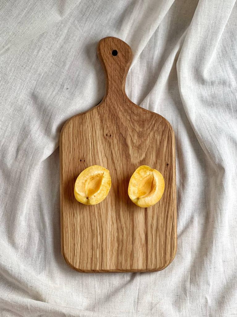 Доска из дуба разделочная/сервировочная