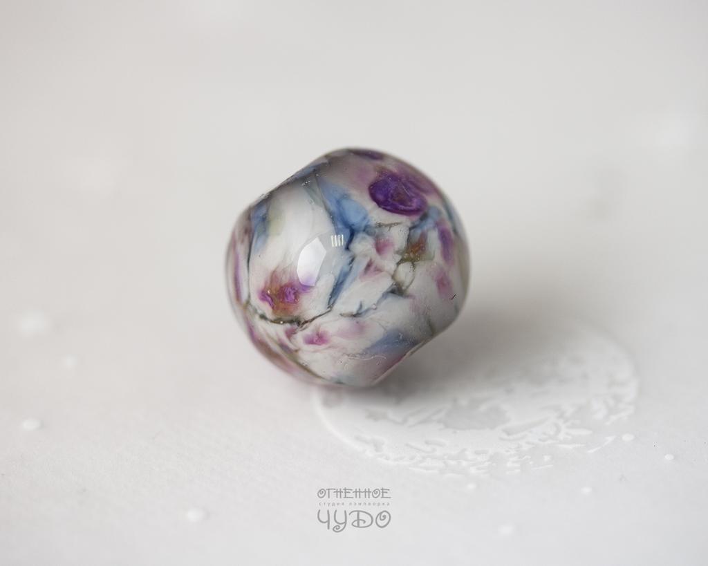 Бусина лэмпворк «Черничка»