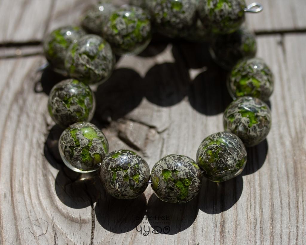 Бусины лэмпворк: «Королева друидов»