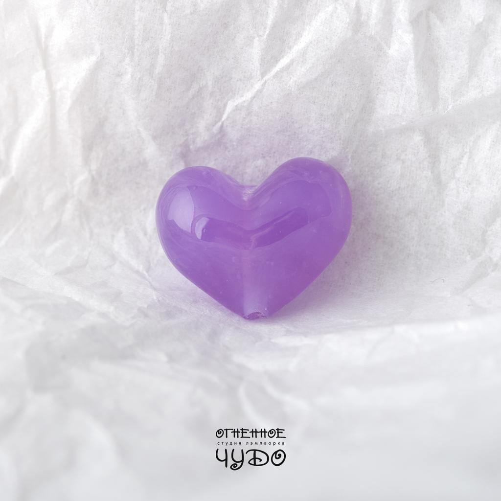 Бусина лэмпворк «Сердечко»