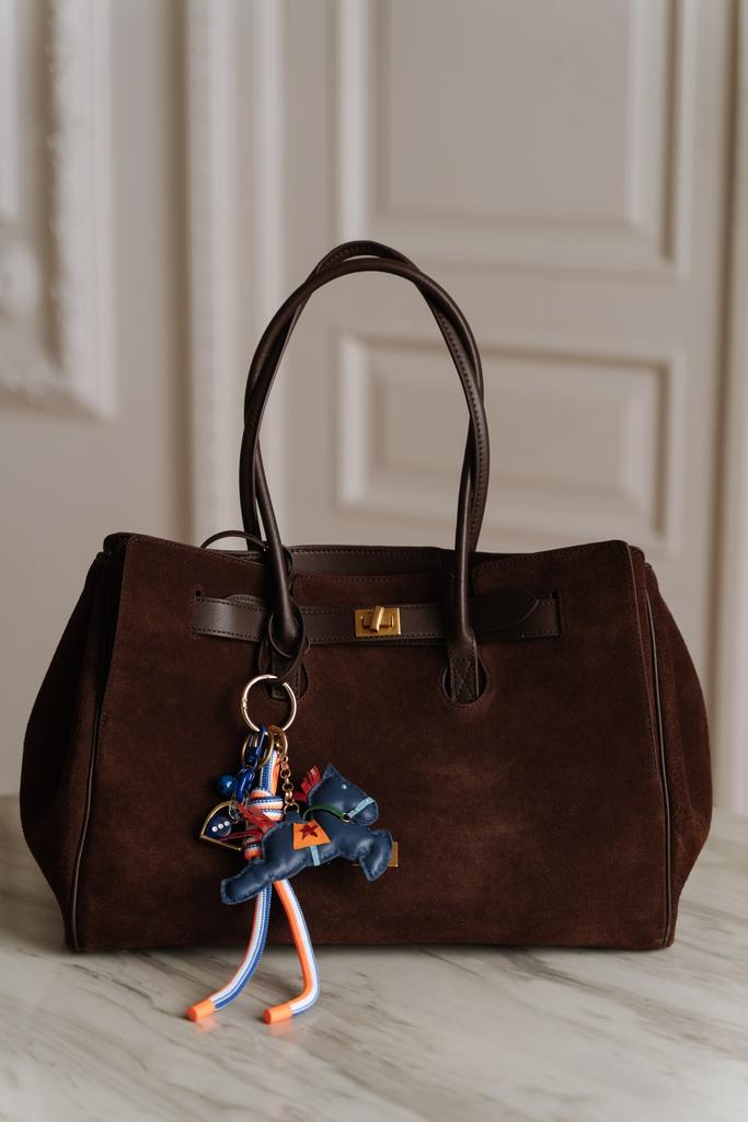 Обвес на сумку «Синяя лошадка»