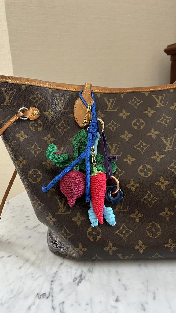 Обвес на сумку «Свекла и перчик»