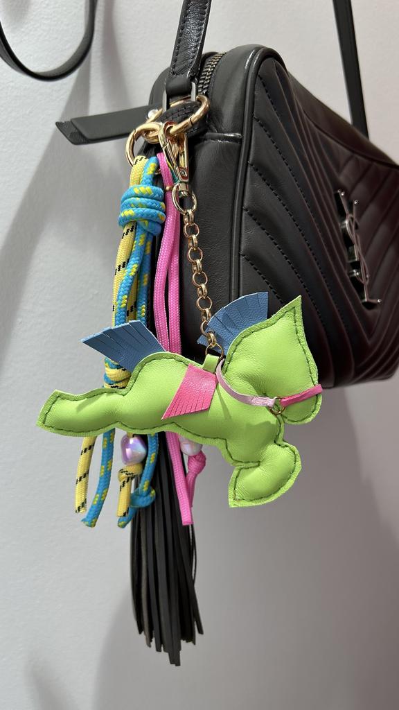 Обвес на сумку «Зеленая лошадка»