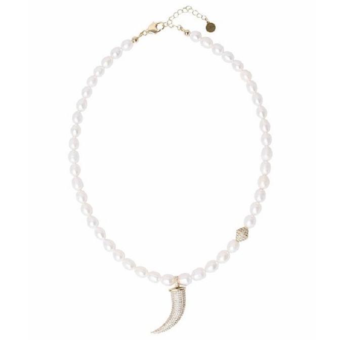 КОЛЬЕ FANG gold