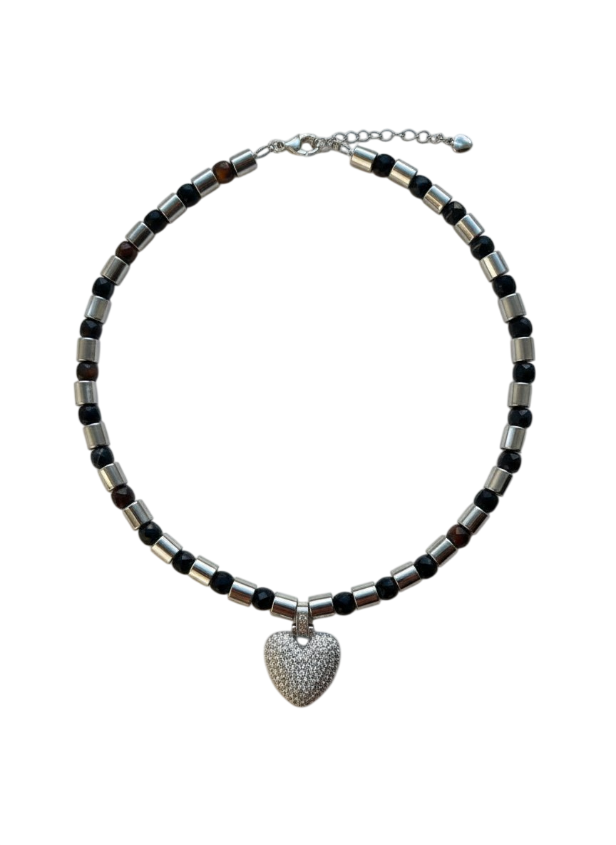 Колье BROWN HEART