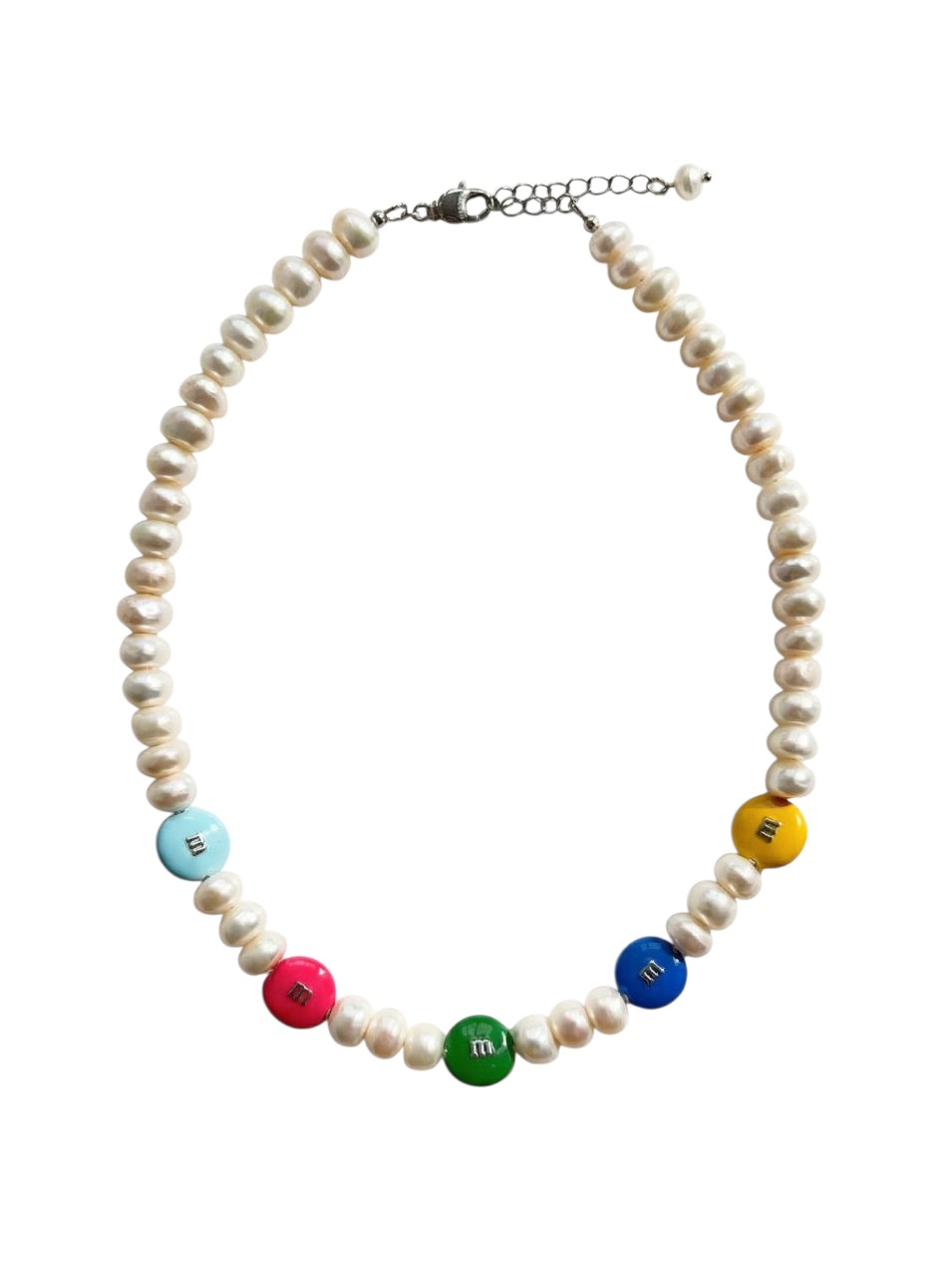 Колье M&M silver