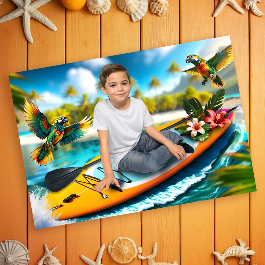 На сапборде