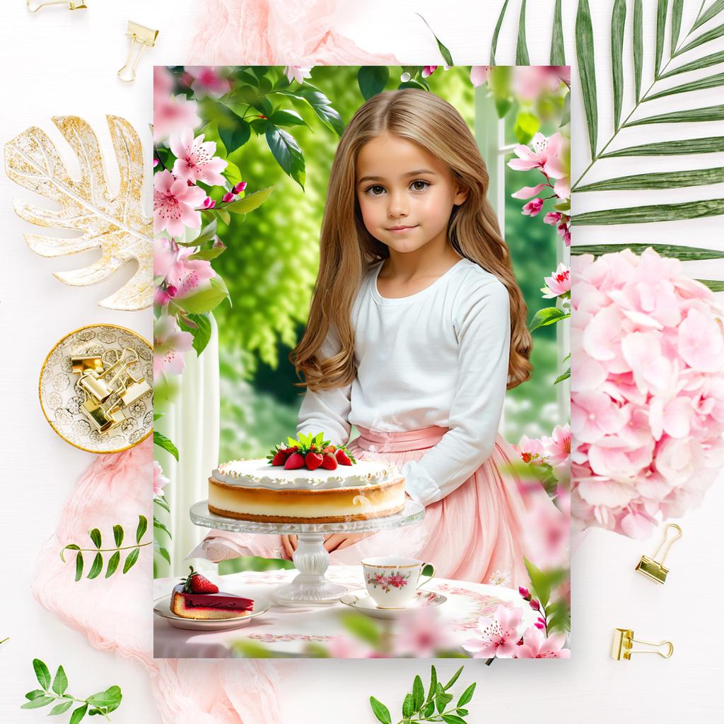 Чаепитие в саду