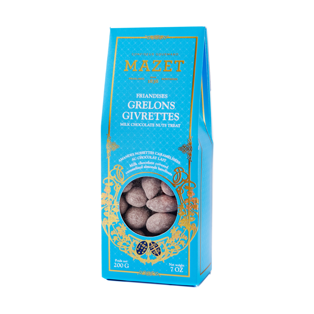 Миндаль и фундук в молочном шоколаде, 200 г