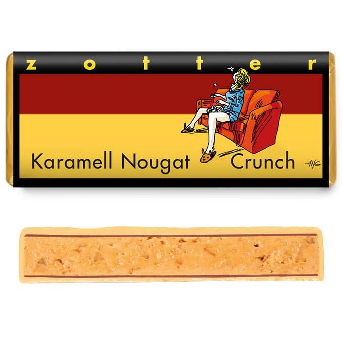 Шоколадный батоник Caramel Praline Crunch, 70 г