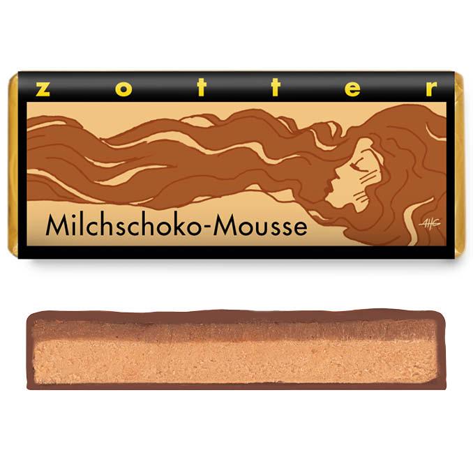 Шоколадный батоник Milk Chocolate Mousse, 70 г