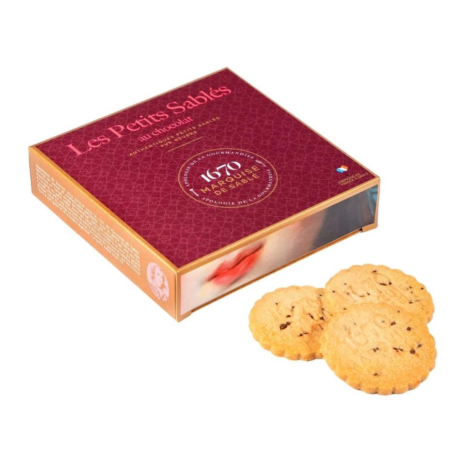Песочное печенье Les Petits Sables шоколад, 100 г