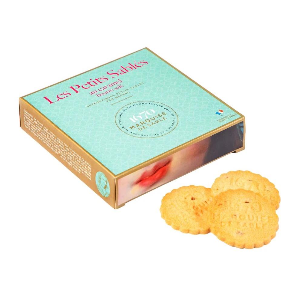 Песочное печенье Les Petits Sables карамель, 100 г
