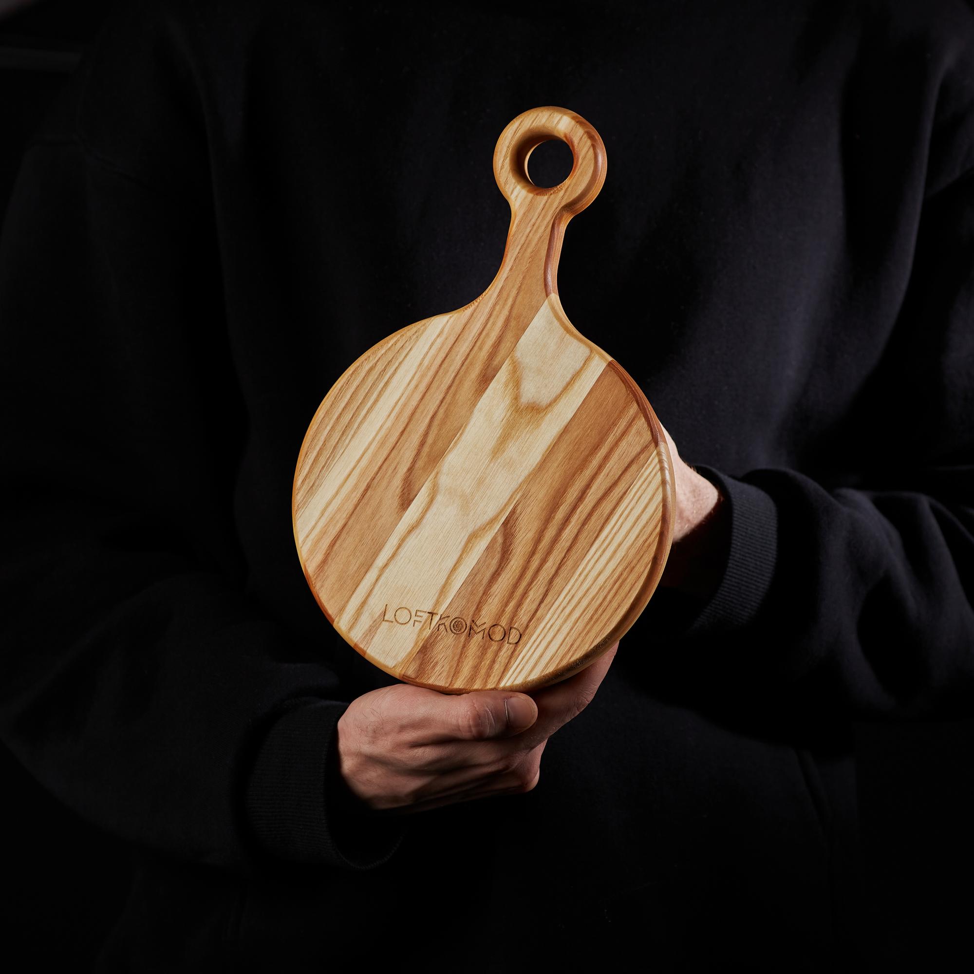 Доска сервировочная из ясеня