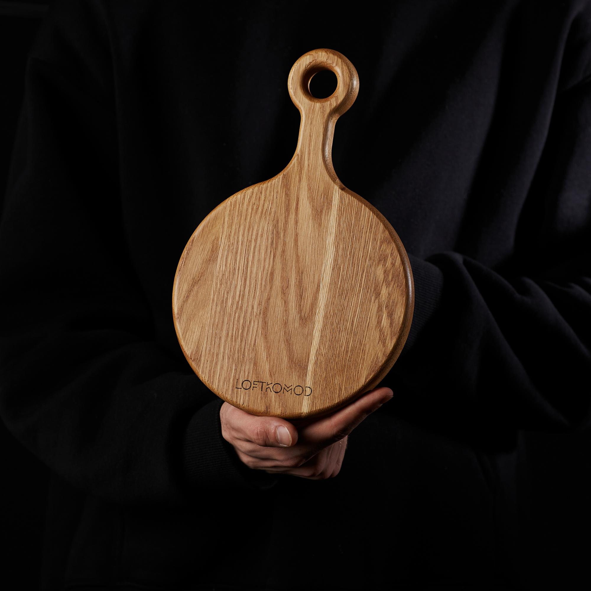 Доска сервировочная из дуба