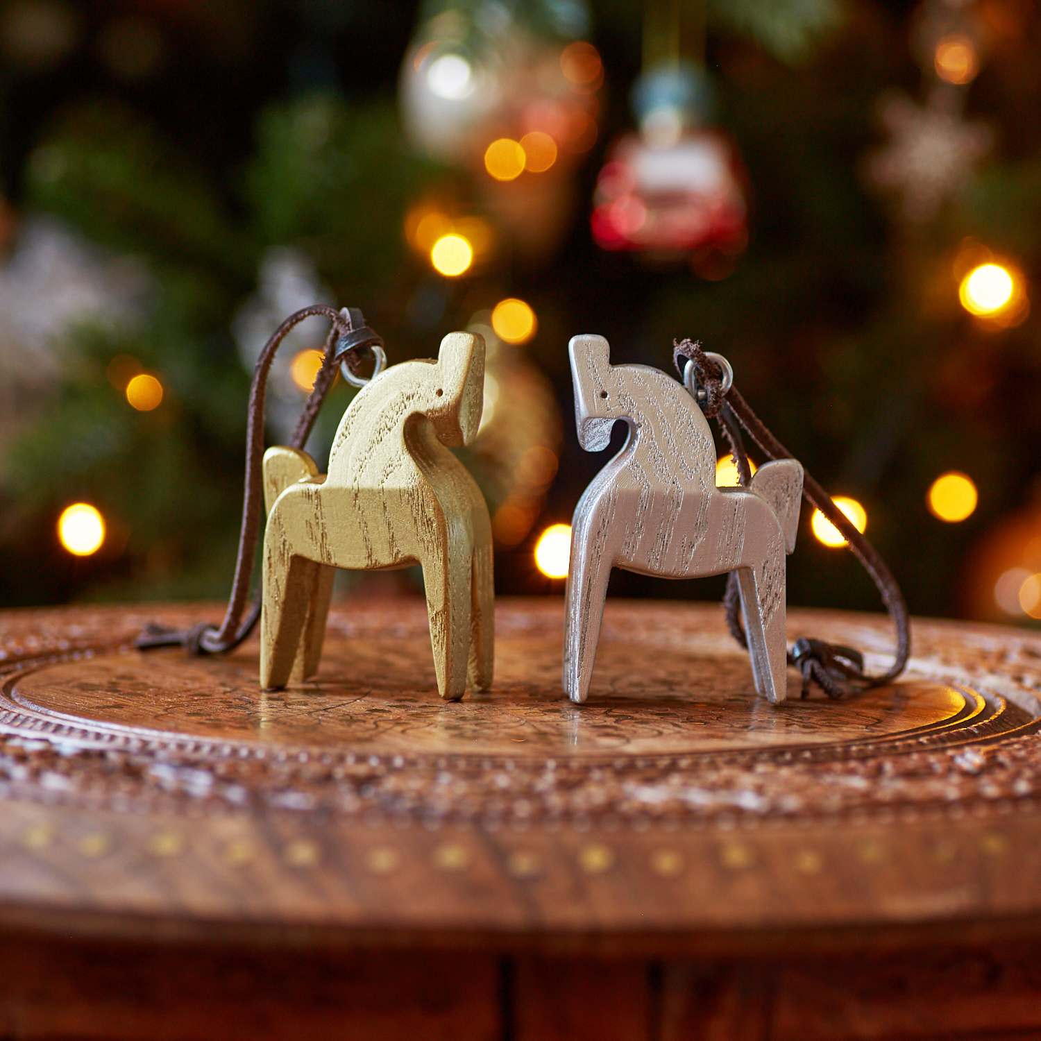 "Коник" брелок, обвес на сумку из массива ясеня.