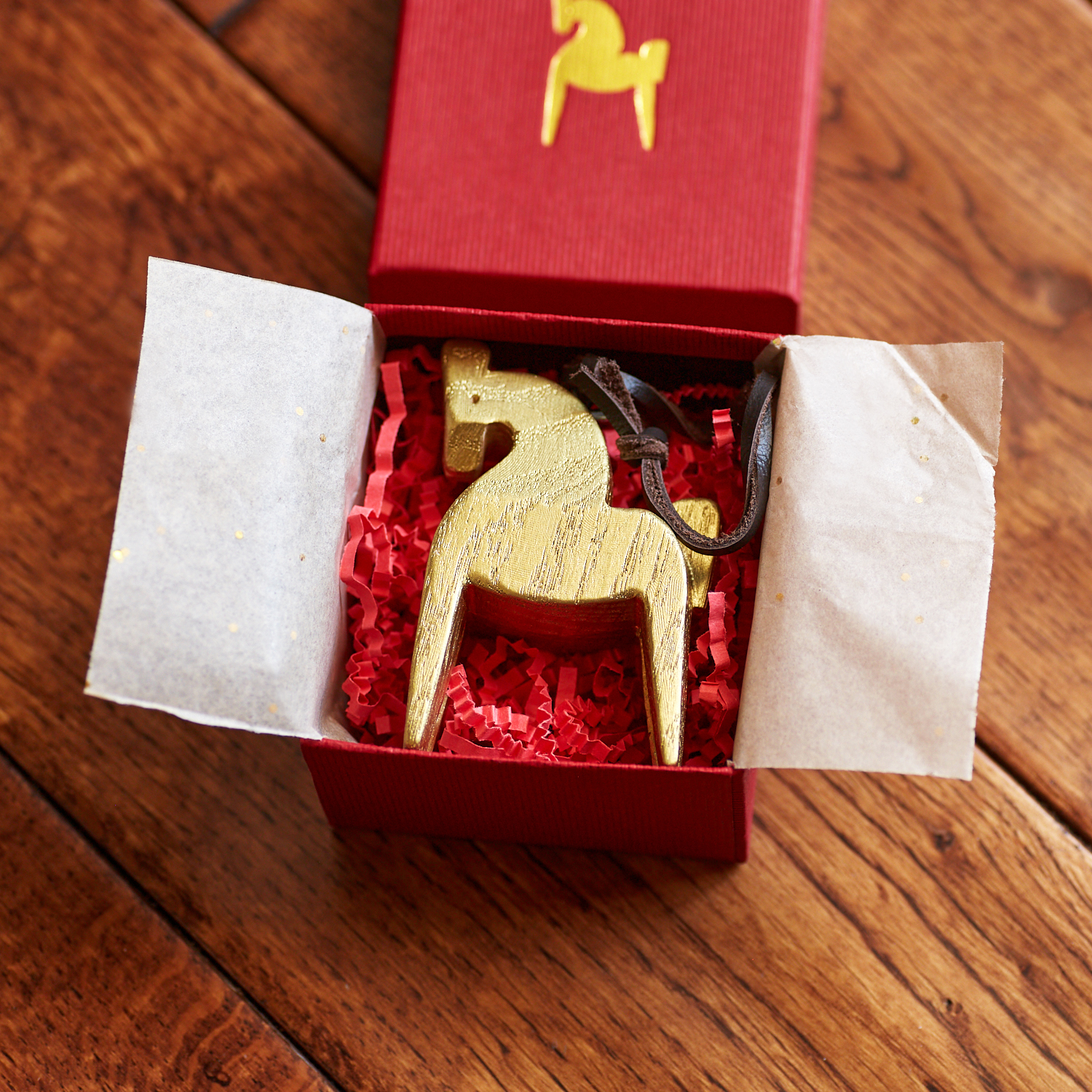 "Коник" брелок, обвес на сумку из массива ясеня.