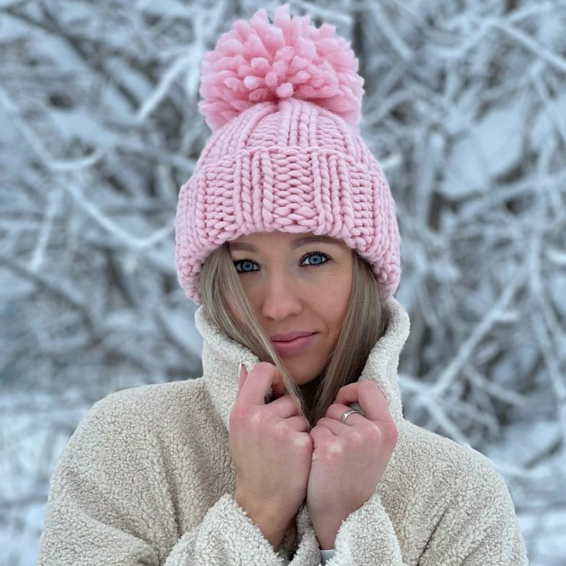 МК "Шапка с помпоном"