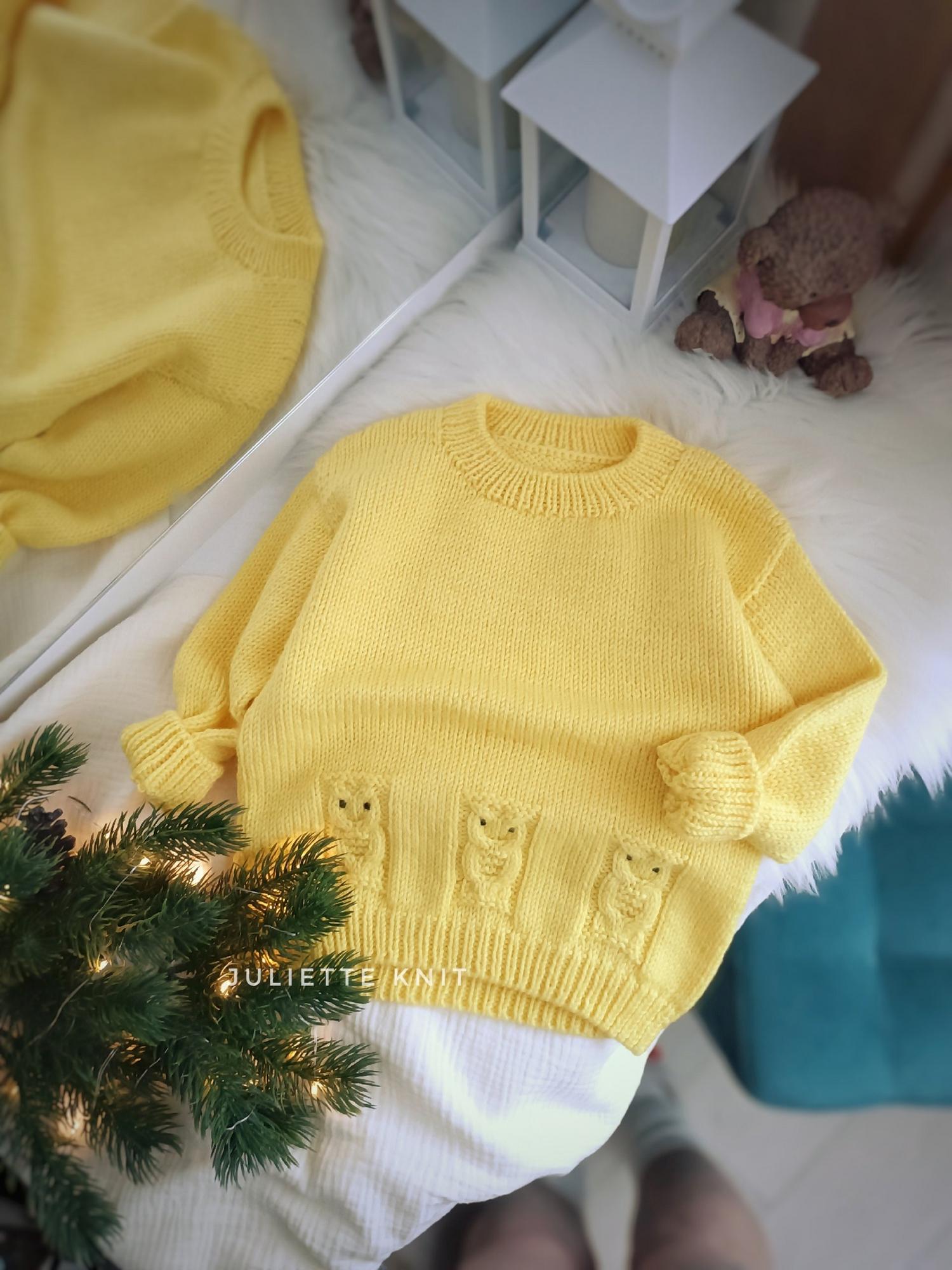 МК Джемпер "совушкины_сказки_jk"