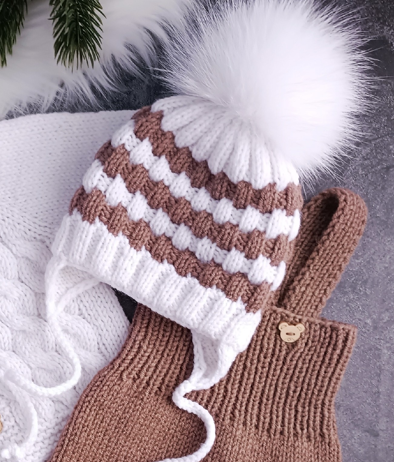 МК"Шапочка в полоску"