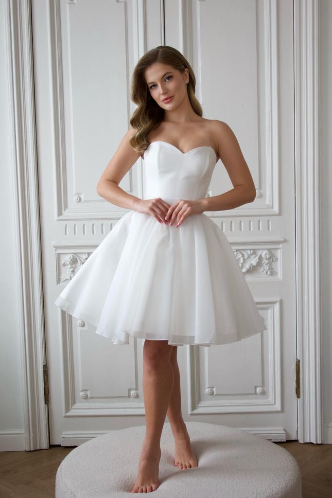 Свадебное платье Пиони мини купить в СПб