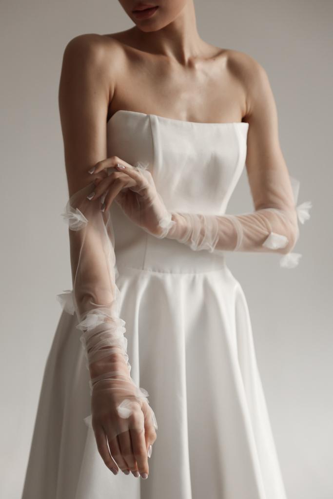 Съёмные рукава с цветами