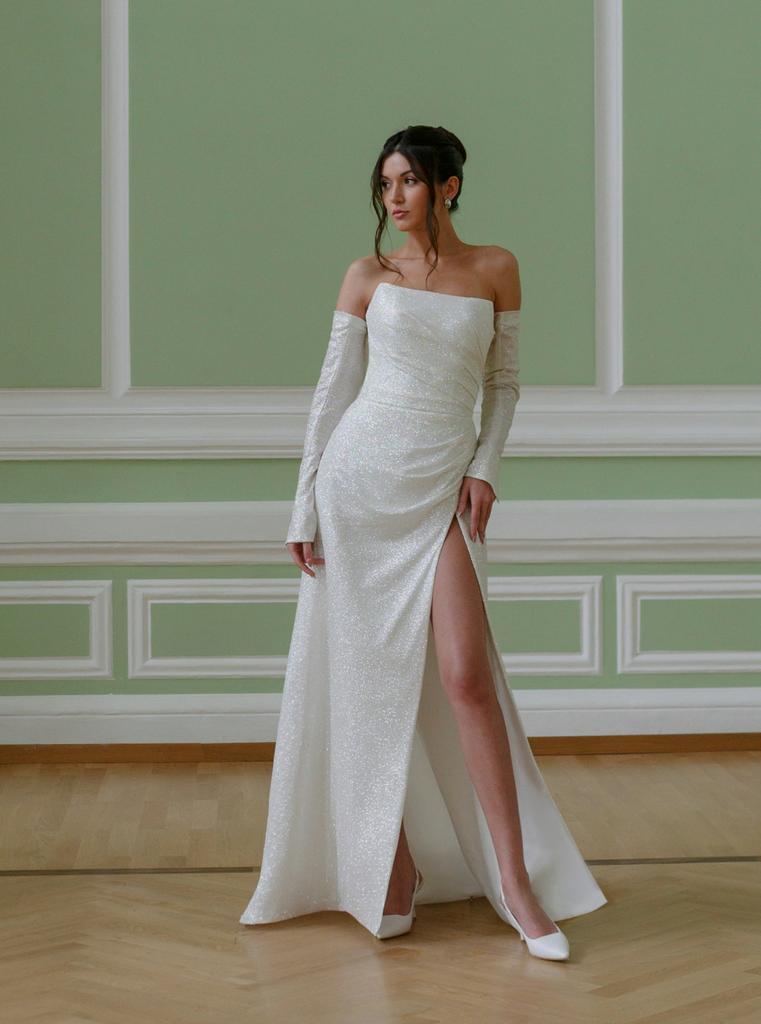 Свадебное платье Daniella (Глиттер) в СПб