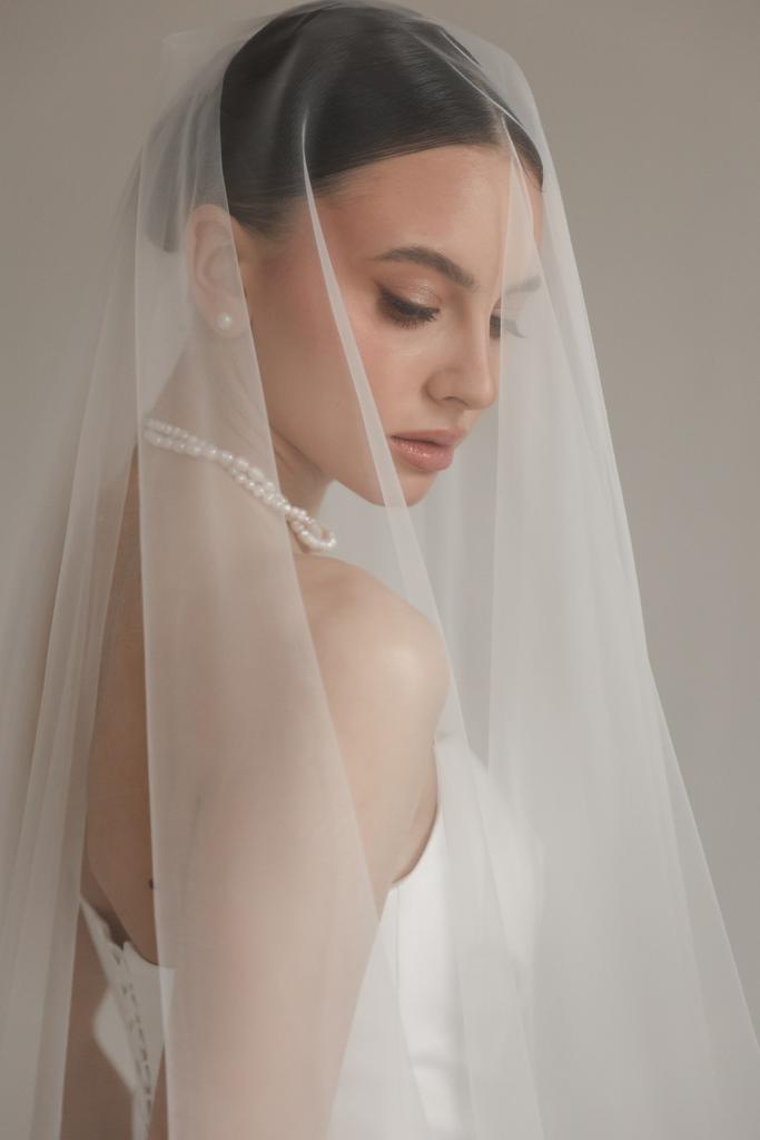 Свадебная фата двухслойная длинная 150*180*80 в СПб