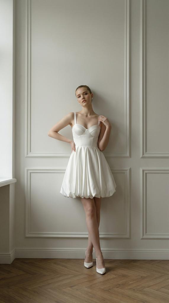 Свадебное платье Айви мини купить в СПб