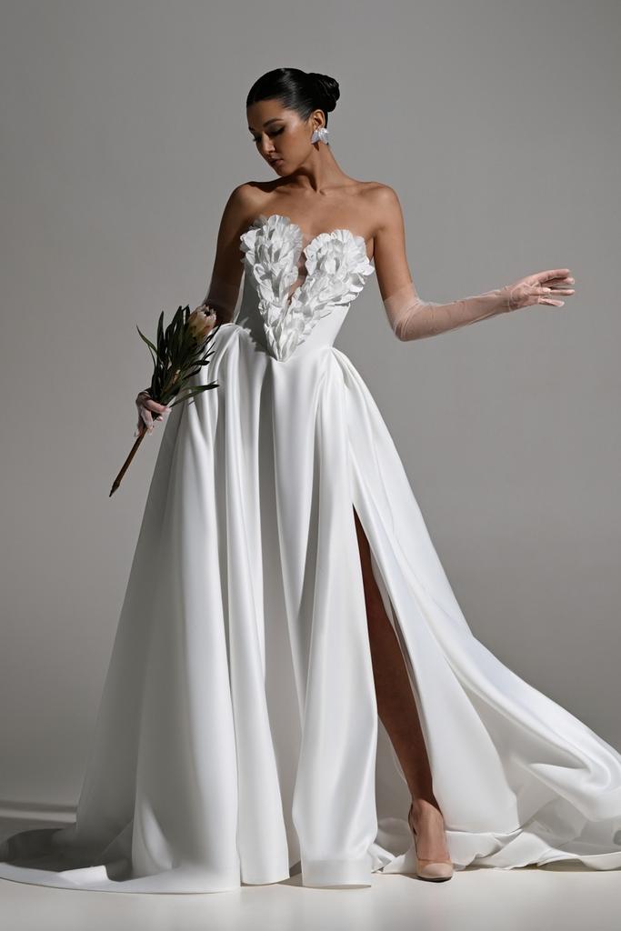 Свадебное платье А-силуэт Диана купить в СПб