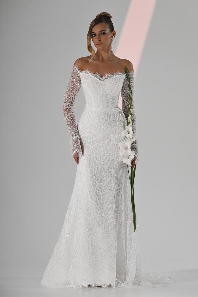 Свадебное платье Бланка - кружевная "рыбка" - купить в СПб