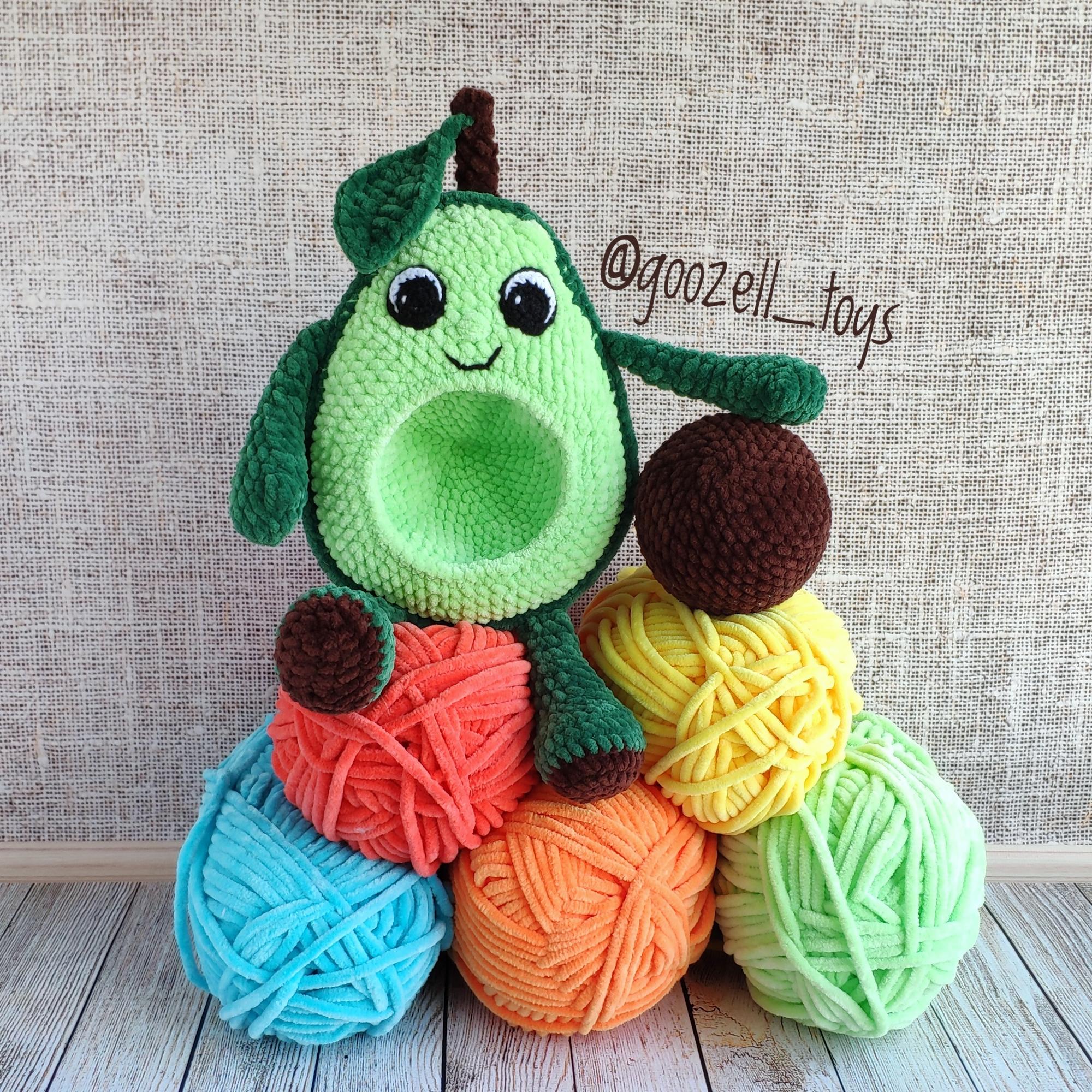 Мастер-класс "Веселый Авокадо"