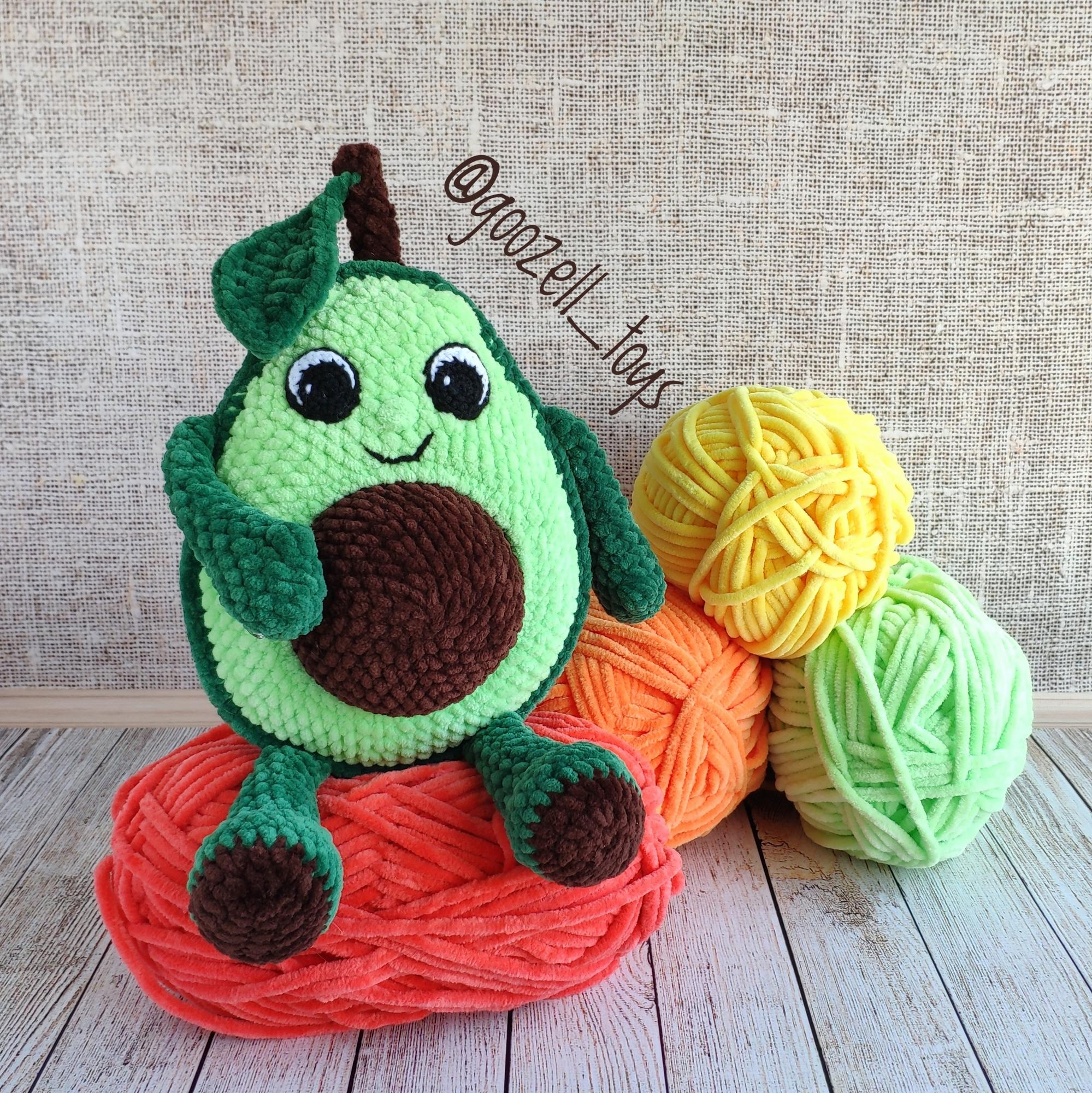 Мастер-класс "Веселый Авокадо"