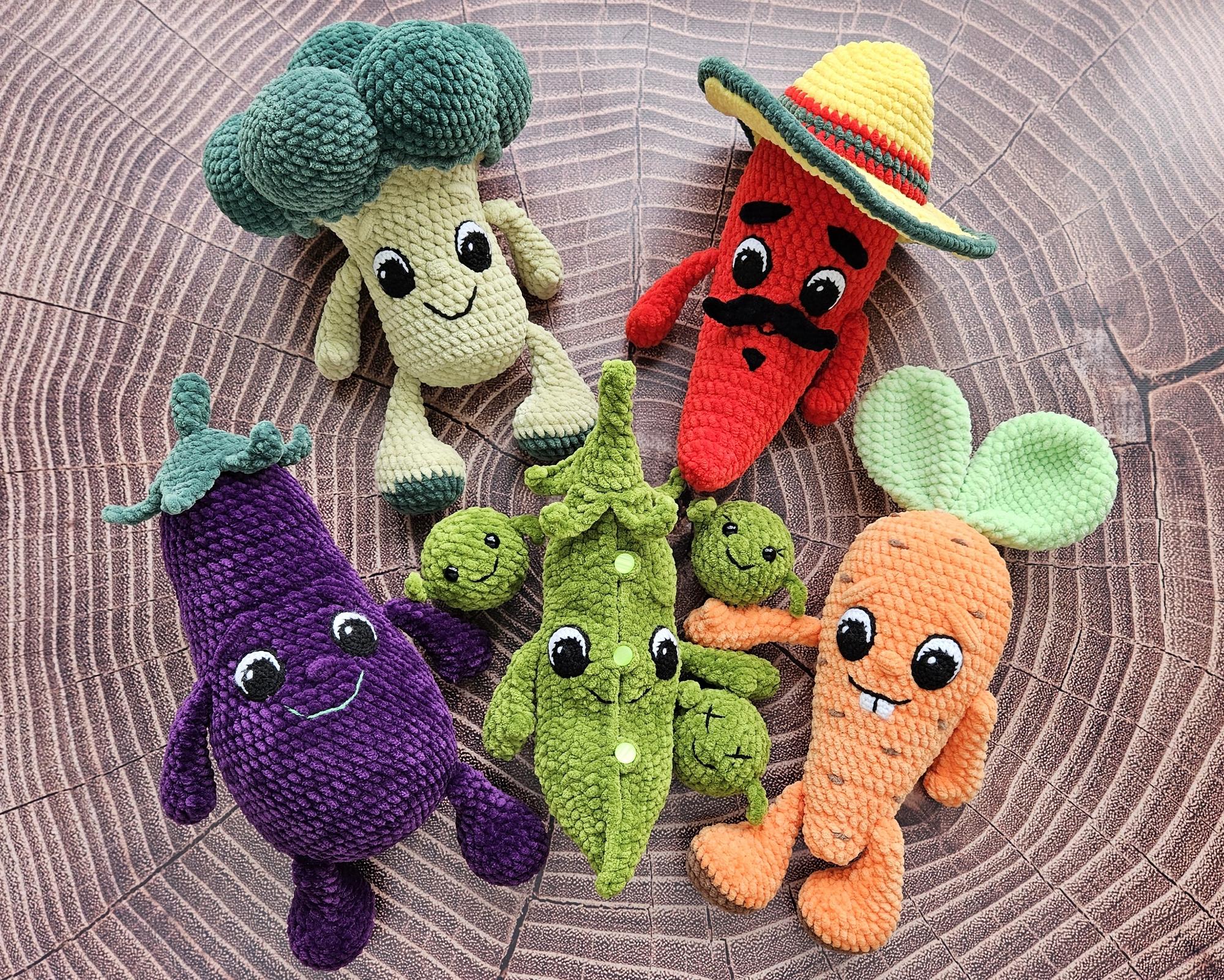 5 МК "Плюшевые овощи"