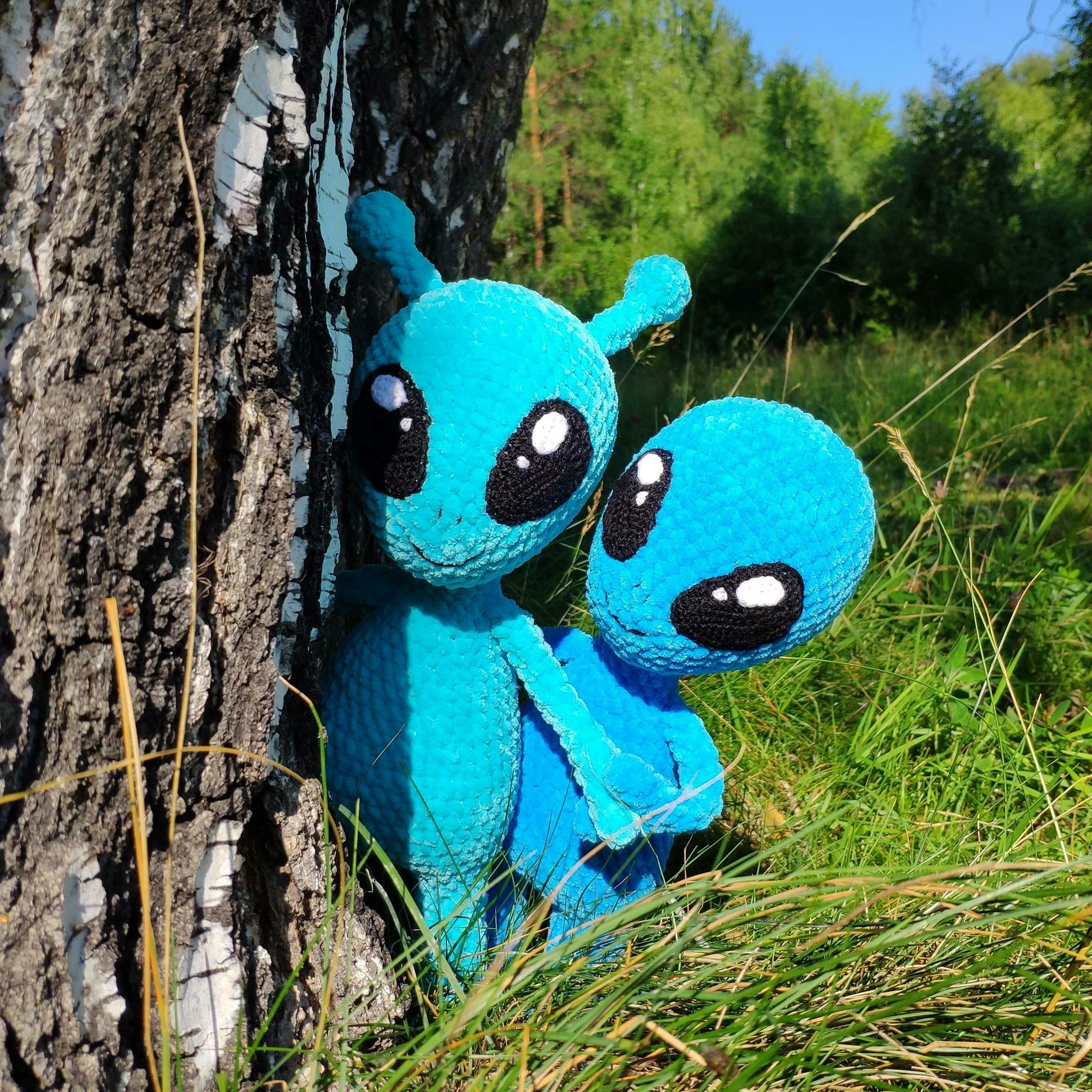 Мастер-класс "Плюшевый инопланетянин"