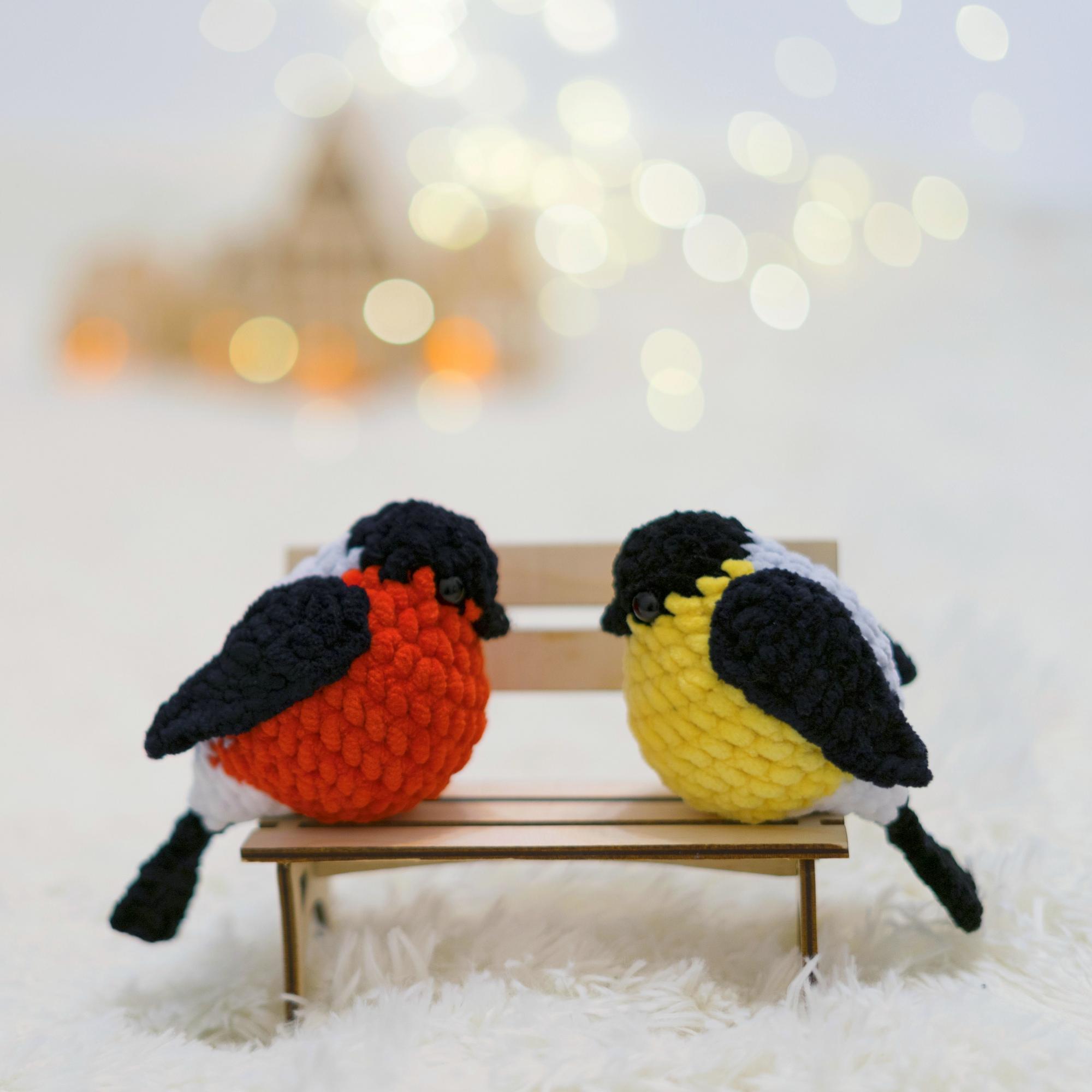 Мастер-класс "Плюшевый Снегирь"