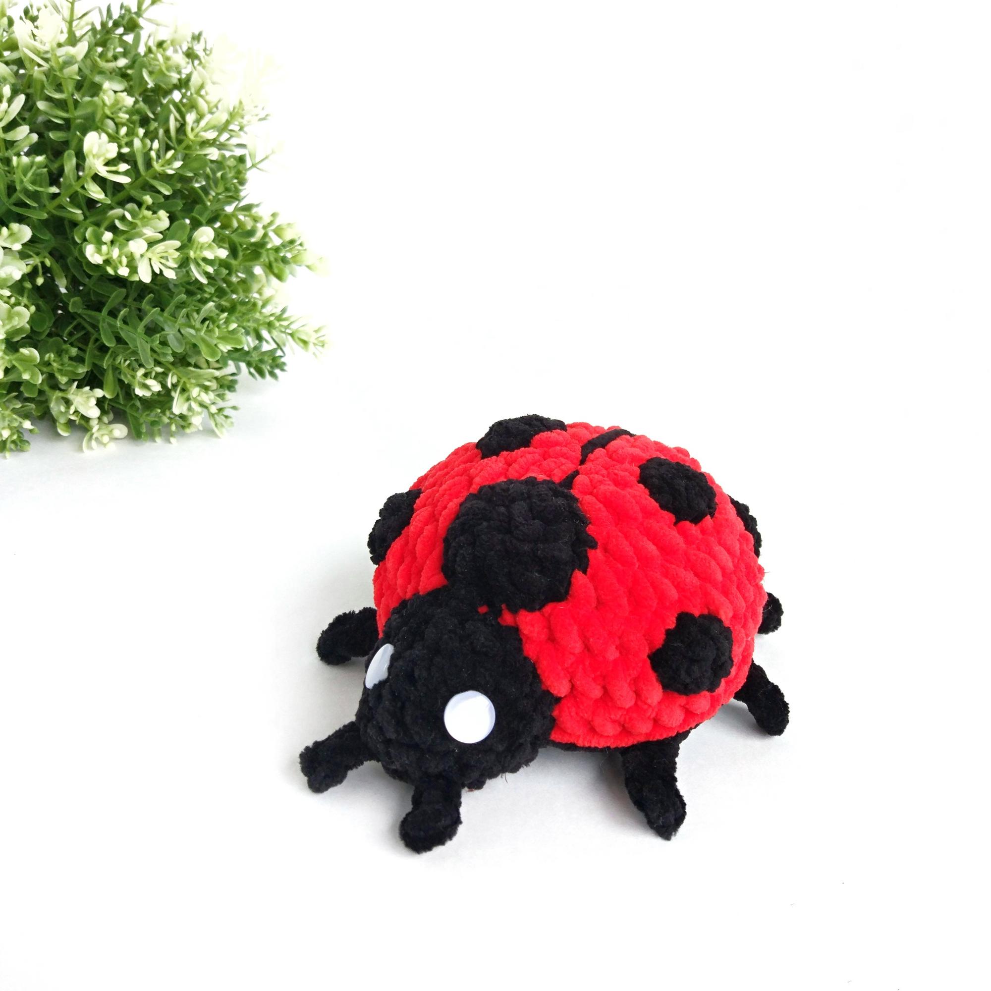 Мастер-класс "Божья коровка" (ссылка в описании)