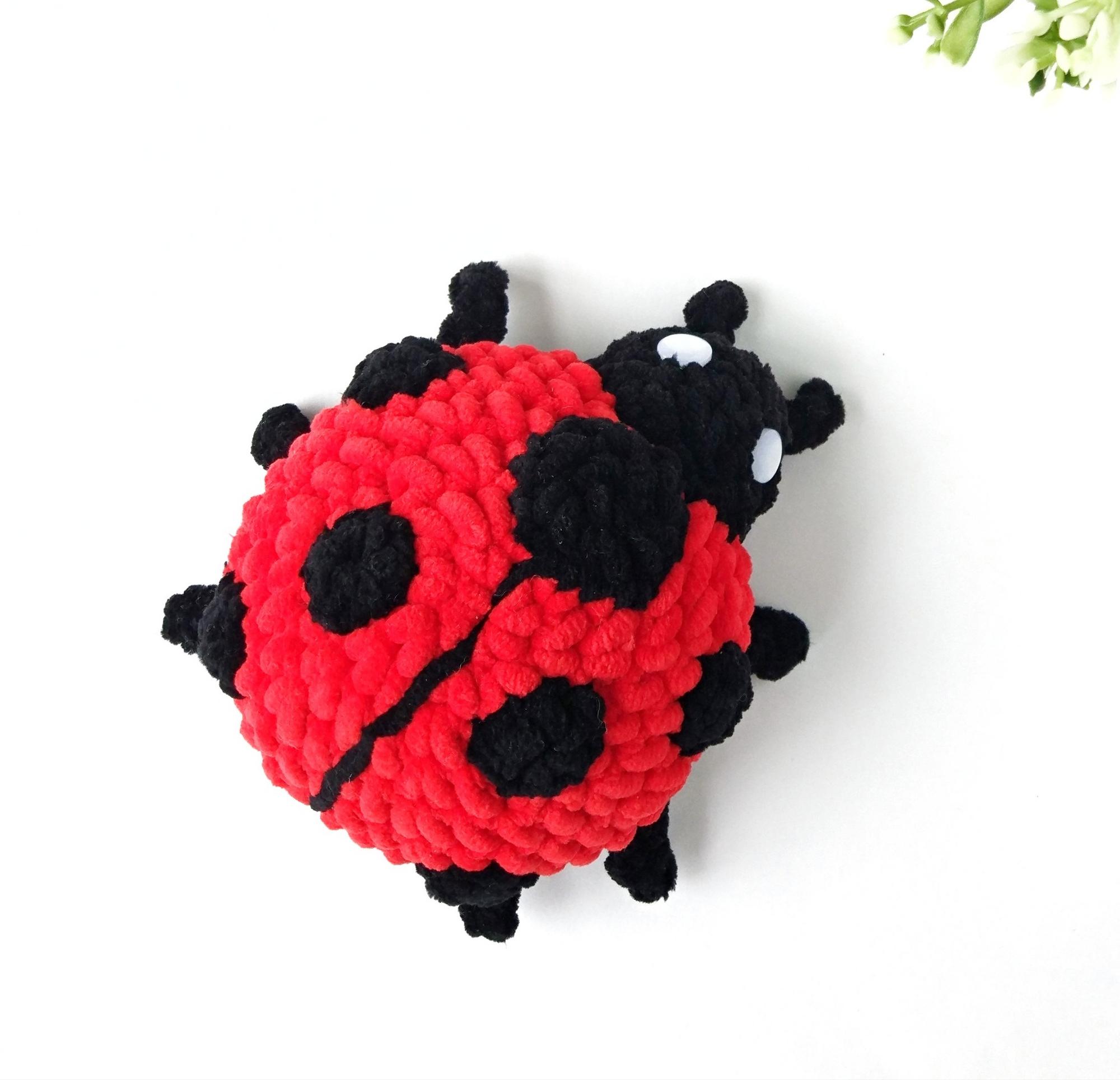 Мастер-класс "Божья коровка" (ссылка в описании)