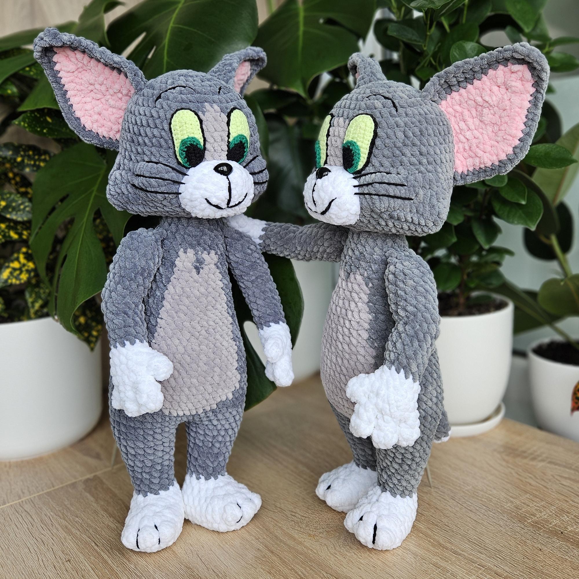 Мастер-класс "Вязаный Кот Том"