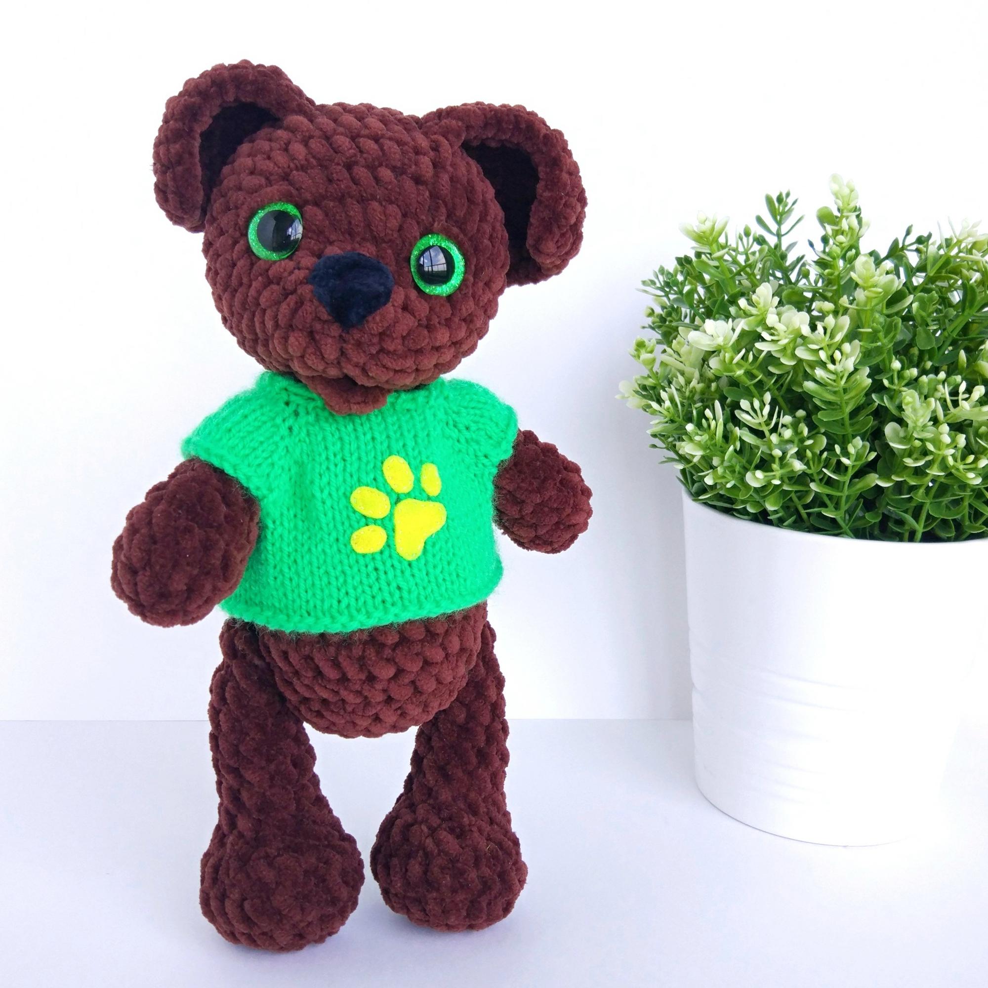 Бесплатный МК "Щенок Плюштерьер"